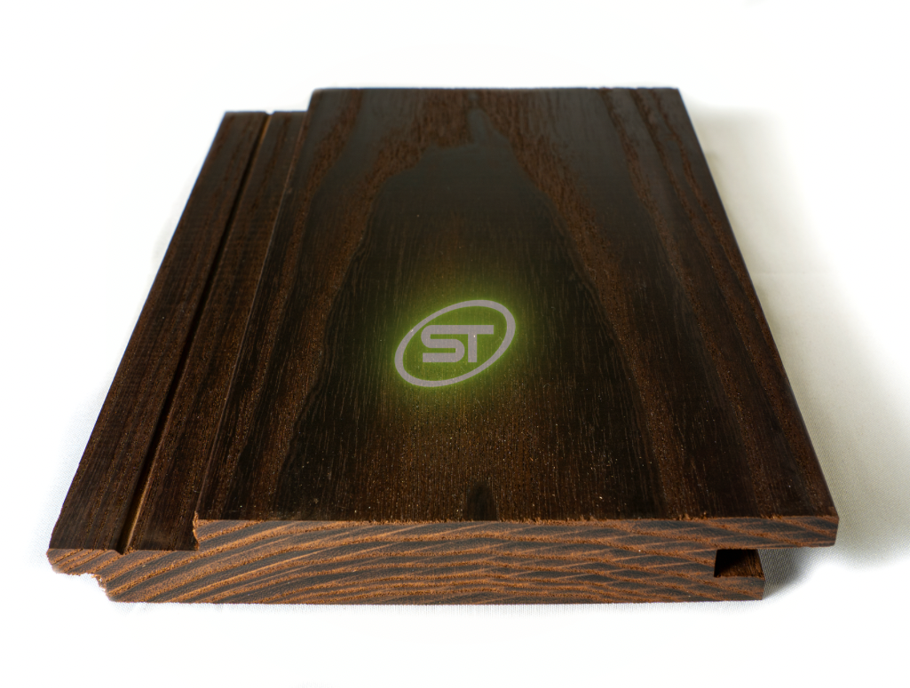 Thermo-ash cladding 20 x 132mm C34 profile with pre-oiled durable finish